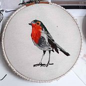 Meu projeto do curso: Pintar com linha: técnicas de ilustração têxtil. Un proyecto de Bordado y Diseño de moda de Lais Querido - 21.09.2020