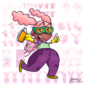 Meu projeto do curso: Design de personagens para animação com Photoshop. Concept Art, Digital Drawing, Character Design, and Sketchbook project by Julia Maria Maia - 08.05.2020