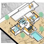My project in Digital Illustration of Architectural Projects course. Architectural Illustration project by Djanrellian Junio - 07.20.2020