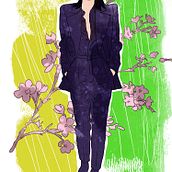 My project in Fashion Illustration: from the Catwalk to the Paper course. Fashion Design project by gigileiger - 07.14.2020