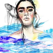 Projeto final. Traditional illustration & Ink Illustration project by Vanessa S. Ximenes - 07.15.2020
