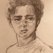 Mi Proyecto del curso: Retrato realista con lápiz de grafito. Portrait Drawing project by karlareinosoo11 - 07.15.2020