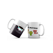 Wee Siong Mugs. Traditional illustration project by Ismaël Guye Sancho - 07.15.2020