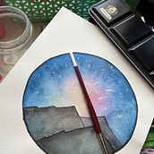 Mi Proyecto del curso: Técnicas modernas de acuarela Ein Projekt aus dem Bereich Aquarellmalerei von Kari Morales - 15.07.2020