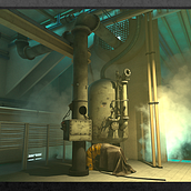 Sci-Fi Factory. Un progetto di 3D di Pablo Gallego Sánchez - 15.07.2020