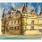 My project in Architectural Sketching with Watercolor and Ink course. Un progetto di Bozzetti, Disegno, Pittura ad acquerello, Illustrazione architettonica, Sketchbook e Illustrazione con inchiostro di Graham Bradley - 15.07.2020