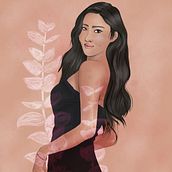 My project in Illustrated Portraits with Procreate course . % Sunny tarafından hazırlanan Dijital İllüstras, on, Geleneksel illüstras, Ve on projesi - 07.16.2020