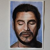 Meu projeto do curso: Retrato artístico em aquarela . % Marina Nascimento tarafından hazırlanan Çizim, Sanatsal Çizim, Portre Çizimi, Mürekkep İllüstras, onu, Sulubo, Ve a Resim projesi - 07.15.2020