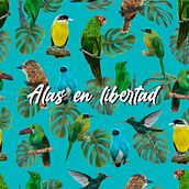 Alas en Libertad. Traditional illustration, Digital Illustration, and Pattern Design project by Joan Vargas - 07.16.2020