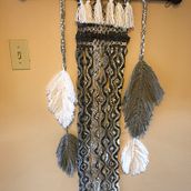 Mi Proyecto del curso: Macramé: nudos básicos y complejos . Un proyecto de Artesanía de Olga Caicedo - 16.07.2020