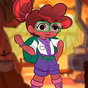 Meu projeto do curso: Design de personagens para animação com Photoshop. Animation, and Character Design project by ramon Ferreira leal - 07.16.2020