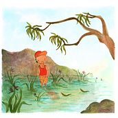 My project in Watercolor Illustration with Japanese Influence course . % nadinebrischke tarafından hazırlanan Sulubo, Ve a Resim projesi - 07.16.2020