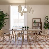 Valencia Lounge Hostel. 3D Modeling, Architecture, Interior Architecture, Interior Decoration, and Realistic Drawing project by Peggy Katsavou - 07.16.2020