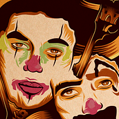 Poster de película.. Desenho digital e Ilustração tradicional projeto de Lucho Garcia - 02.07.2020