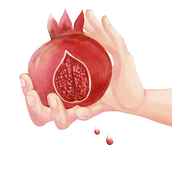 BAJO EL LAGO. El mito de Perséfone.. Un proyecto de Ilustración digital de Rosabella Rozy - 16.07.2020