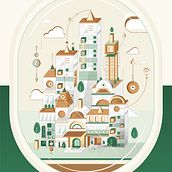 Mi Proyecto del curso: Ilustración corporativa: Guía de estilo vectorial. Traditional illustration, Digital Illustration, and Vector Illustration project by jose mieres - 07.16.2020