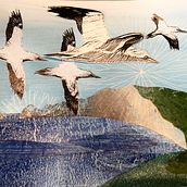 My project in Relief Engraving and Contemporary Printing course. Printing project by Gretchen Buwalda - 04.17.2020