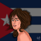 camila cabello. Artistic Drawing, Portrait Drawing, Digital Drawing, Realistic Drawing, and Digital Illustration project by Tyler Sawinsky - 07.17.2020