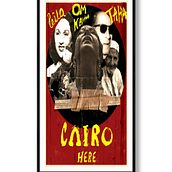 Cairo Here poster . Digital Lettering, Graphic Design, and Traditional illustration project by abonesma - 07.17.2020