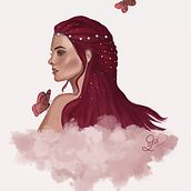 Thank you so much Karmen Loh for an amazing course.. Here is my project in Digital Fantasy Portraits with Photoshop course. . Digital Illustration, and Digital Painting project by iishiii - 07.18.2020