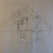 My project in Architectural Sketching with Watercolor and Ink course. Architectural Illustration project by Eva - 07.20.2020