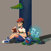 Mi Proyecto del curso: Pintura digital de personajes: ilustra con luz y color. Traditional illustration, and Digital Drawing project by Pablo Merendín - 07.18.2020