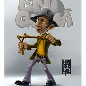 Pintura digital do meu personagem Eni Guimá. Fine Arts project by wanderline freitas - 07.18.2020