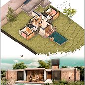 Mi Proyecto del curso: Ilustración digital de proyectos arquitectónicos. Architecture project by Andrea Valdivia - 07.19.2020