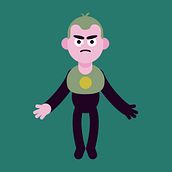 Proyecto Finalizado: Un Día de Pesca. Técnicas de animación con efectos 3D en After Effects. Un proyecto de Animación 2D, Animación 3D, Animación de personajes y Dibujo digital de Juan Pablo Bogliotti - 20.07.2020