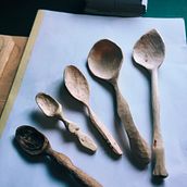Learning to carve Spoons (the beginning). Arts, Crafts, and Woodworking project by Nathan Maingard - 07.20.2020
