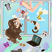 Mi Proyecto del curso: Ilustración digital: crea desde tu imaginación. Digital Illustration project by Andrea Barbin - 07.27.2020