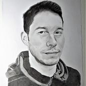 My project in Realistic Portrait with Graphite Pencil course. Drawing project by kikeestalv - 01.05.2021