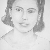 Beatriz, Proyecto Final Retrato con Lápiz. Realistic Drawing project by Ricardo Riveros - 07.20.2020