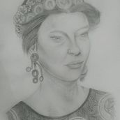Retrato "antes de tomar el curso." Ein Projekt aus dem Bereich Bleistiftzeichnung von Vink Torres - 20.07.2020