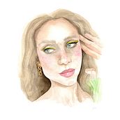 Mi Proyecto del curso: Retrato en acuarela a partir de una fotografía. Un projet de de Angie - 12.07.2020