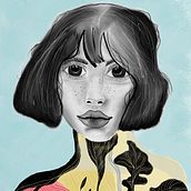 My project in Portrait with Pencil, Color Techniques and Photoshop course. Criatividade, e Desenho digital projeto de Sarah Kay - 21.07.2020
