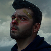Big Boys Cry. Concept Art, Fine-Art Photograph, Photomontage, and Photo Retouching project by Kervz Encarnación - 07.21.2020