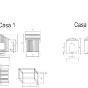 Casitas para perros. Digital Architecture project by Juan Felipe Lancheros - 07.21.2020