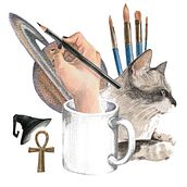 Mi Proyecto del curso: Ilustración comercial con lápices de colores. Un progetto di Illustrazione tradizionale di Caged Art - 21.07.2020