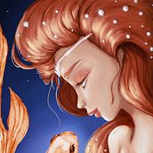 Mi Proyecto del curso: Retratos digitales de fantasía con Photoshop. Traditional illustration project by Ariadna del Rocío Velázquez Haro - 07.22.2020