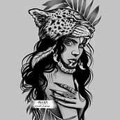 My project in Digital Design and Illustration of Tattoos with Procreate course. Un progetto di Design digitale, Illustrazione digitale e Design di tatuaggi di aporteous77 - 22.07.2020