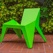 Origami Chair. Un projet de Design, Fabrication de mobilier , et Design industriel de Jorge Loor - 22.07.2014