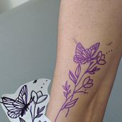 Meu projeto do curso: Tatuagem para principiantes. Tattoo Design project by Larissa Guilhermina Garcia Scalzaretto Corrêa - 07.23.2022
