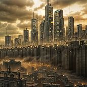 Rusty City. Un proyecto de Concept Art, Dibujo digital e Ilustración tradicional de L. Costales - 22.07.2020