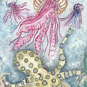 Mi Proyecto del curso: Técnicas modernas de acuarela. Un progetto di Fashion design e Pattern design di Mayara Botelho - 22.07.2019