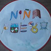 Meu projeto do curso: Introdução ao bordado com relevo. Arts, and Crafts project by Cynara Alets - 07.22.2020