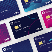Prepaid card - Banco Guayaquil. Design, and Graphic Design project by Joan Vargas - 07.23.2020