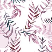 My project in Print Design with the Quincunx Technique course. Botanical Illustration, Arts, Crafts, Digital Illustration, Traditional illustration, and Watercolor Painting project by Alessandra Carrer - 07.23.2020