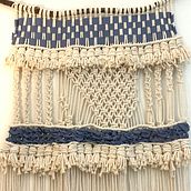 Meu projeto do curso: Introdução ao macramê: criação de um tapete decorativo. Macramé project by Patricia Laubino Borba Rodegher - 07.23.2020