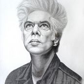 Retrato realista con lápiz de grafito. Pencil Drawing, Portrait Drawing, and Realistic Drawing project by Mario Prado - 07.26.2020